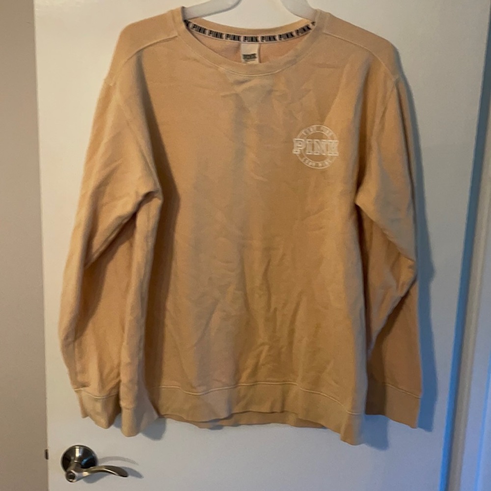 Pink sweat shirt